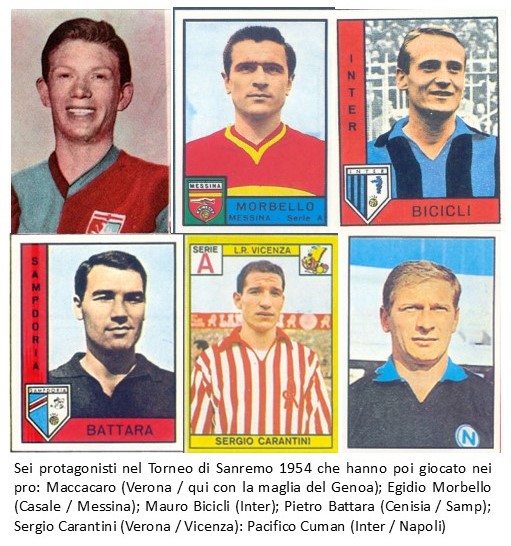 TORNEO GIOVANILE DI SANREMO 1954