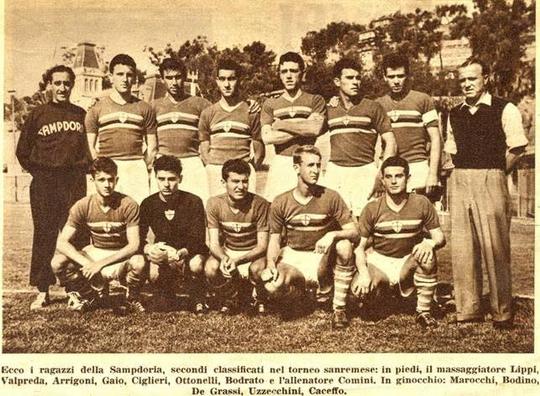 TORNEO GIOVANILE DI SANREMO 1954