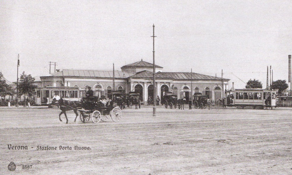 La prima stazione di Porta Nuova con il capolinea del Tramway (sito AMT)