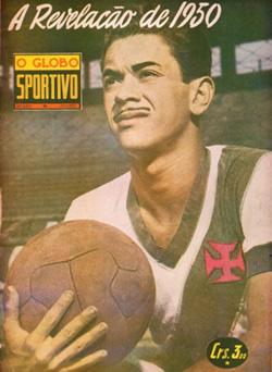 Il giovanissimo Dejayr Mazzoni nella copertina del numero 634 de O Globo sportivo